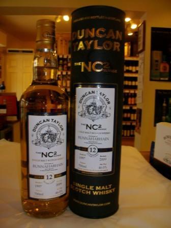 Bunnahabhain NC2 12 Year Old Duncan Taylor - Scotch Whisky - Buy Islay Whisky Online
