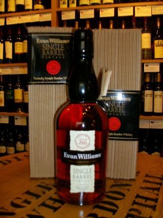 Evan Williams Single Barrel Vintage Kentucky Bourbon 2000 - Buy Whisky Online