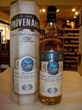 Highland Park 12 Year Old Provenance Single Malt Whisky - Buy Whisky On-line