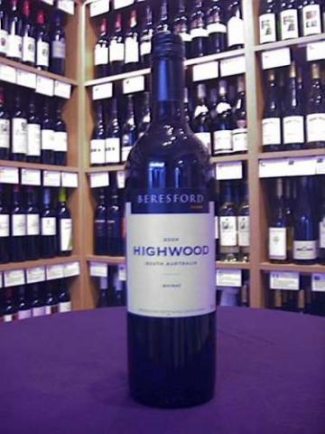Austraian Beresford Highwood Shiraz 2007 - Buy Wine Online