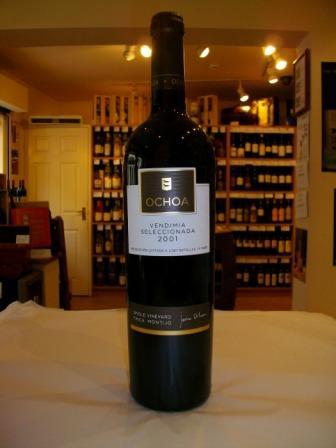 Bodegas Ochoa Vendimia Seleccionada 2001 - Spain - Buy Wine Online