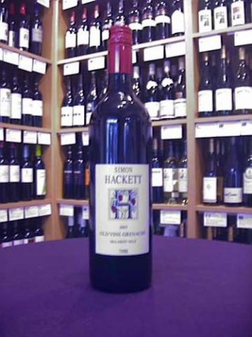 Simon Hackett's Old Vine Grenache 2008 - Buy Wine Online